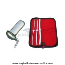 Hegar uterine dilator 3 pieces set,3-4, 7-8, 13-14, collin large